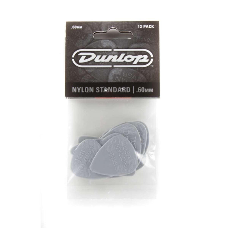 Dunlop Nylon Guitar Pick 0.60mm (12/bag)