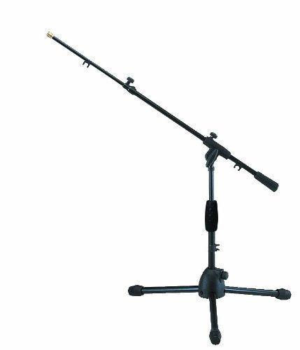 Quik Lok A341BK-AM Small Microphone Stand with Telescopic Boom