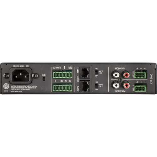 JBL CSA240Z Commercial Series 2-Channel 40w 70/100v Power Amplifier