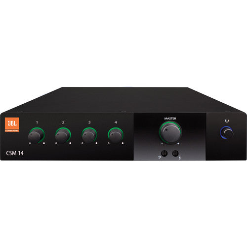 JBL CSM14 Commercial Series 4-Input, 1-Output Audio Mixer