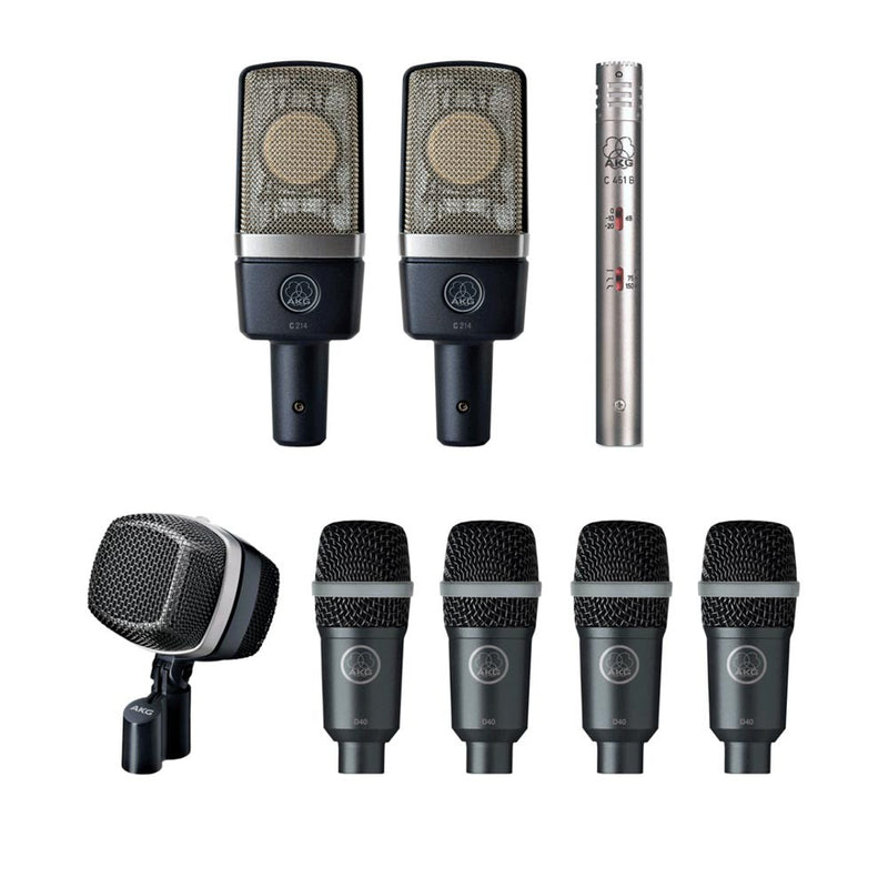 AKG Reference Drum Microphone Set