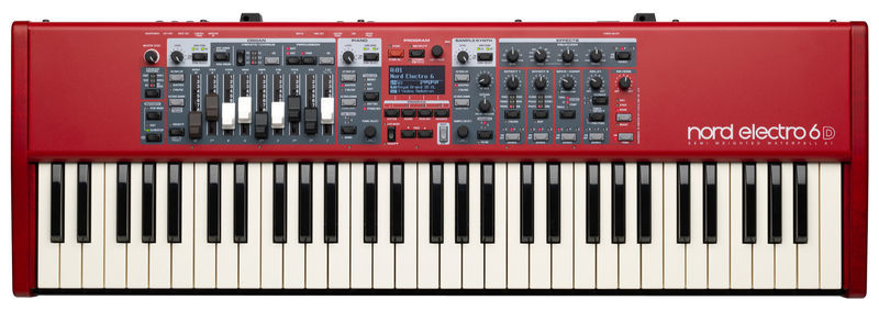 NORD Electro 6 Semi-Weighted Waterfall Action 61 Key Keyboard