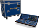 Midas Heritage HD96-24-CC-TP Digital Console With 144 Input Channels, 120 Flexible Mix Buses, 96 kHz Sample Rate, 21" Touch Screen and Touring Grade Road Case