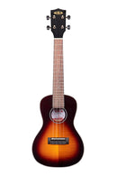 KALA Gloss Flame Maple Tobacco Burst Concert Ukulele KA-FMTB-C