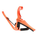 Kyser KG6NOA Quick Change Capo for Acoustic Guitar, Neon Orange