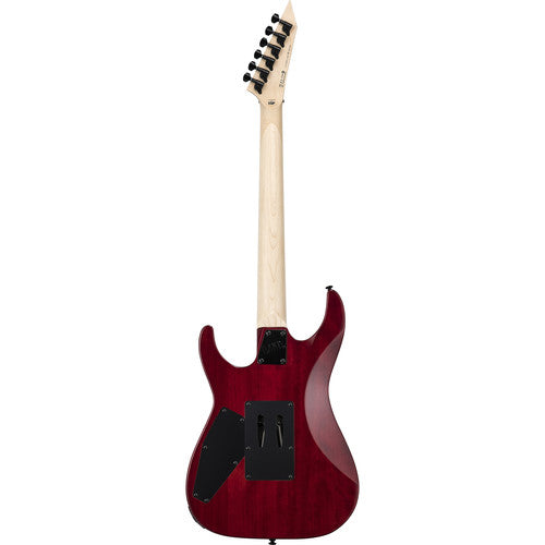 ESP LTD LM200FMSTR Electric Guitar - Trans. Red