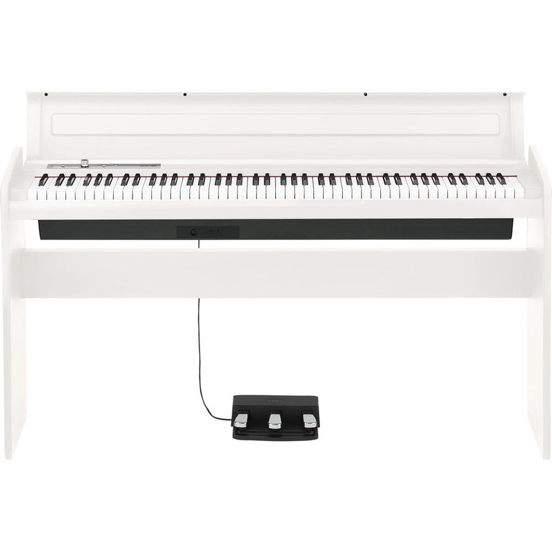Korg LP180 88-key Digital Piano With Three-pedal Unit - White
