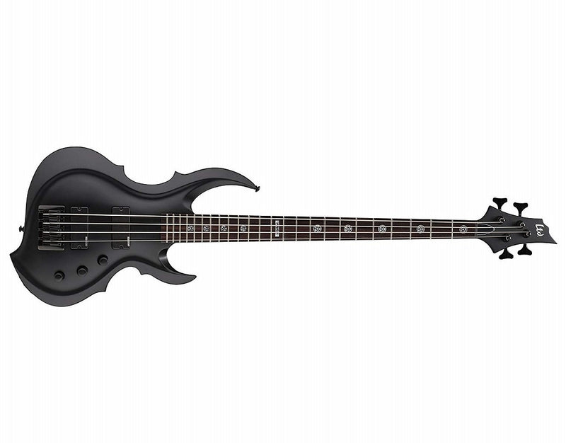 ESP Tom Araya Signature Series FRX Electric Bass - Black Satin