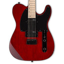 ESP LTD LTE200 Solid-Body Electric Guitar - Trans. Cherry Red