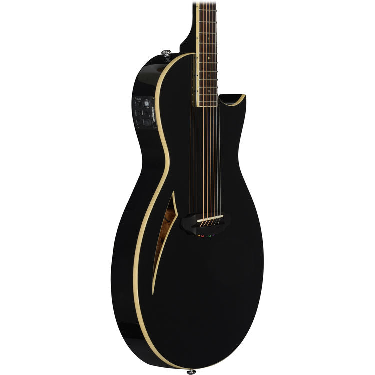 ESP Thinline Series TL-6 Acoustic/Electric Guitar - Black