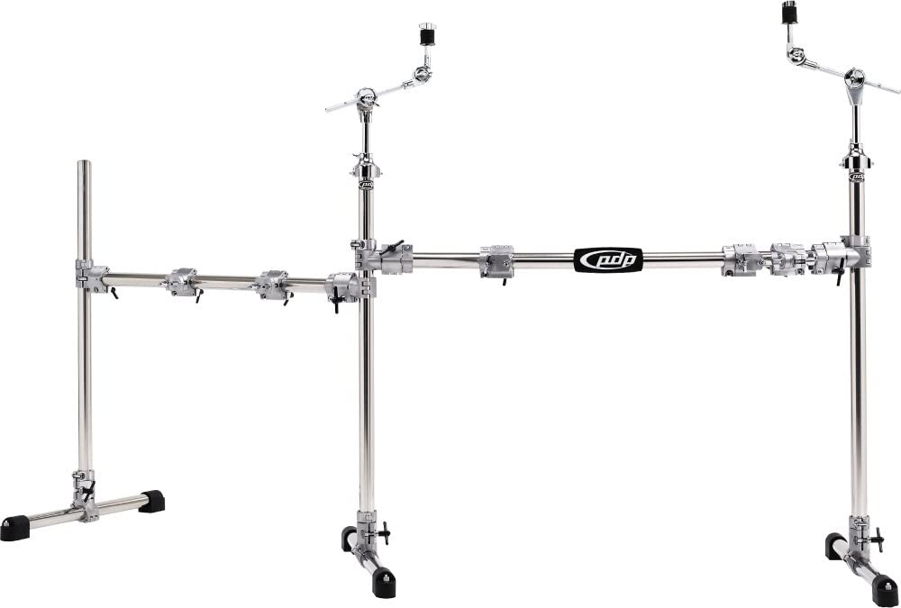 Pacific Instruments Instrument Rack Pacific Drums Chrome-Plated Combo Drum Rack Package freeshipping ...