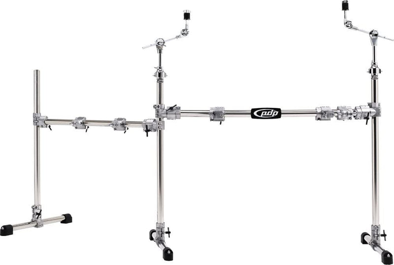 Pacific Drums Chrome-Plated Combo Drum Rack Package