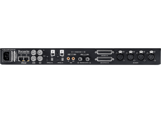 Focusrite Pro Red 4Pre 24/192 58 In/64 Out Thunderbolt 2 Audio Interface