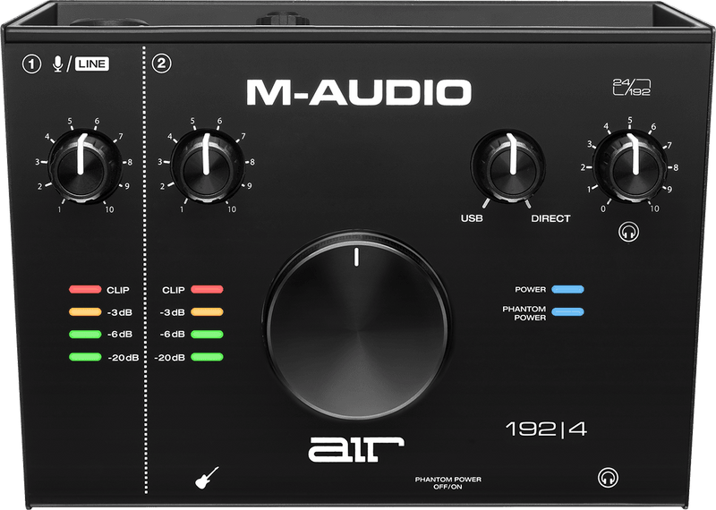 M-Audio AIR 192X4 2-In/2-Out USB Audio Interface