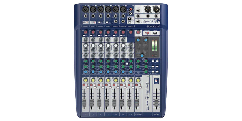 Soundcraft Signature 10-Input Mixer With Effects