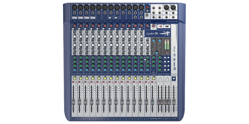 Soundcraft Signature 16-Input Mixer With Onboard Effects