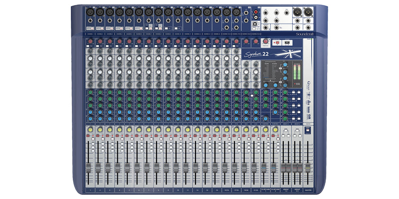 Soundcraft Signature 22-Channel Compact Analogue Audio Mixer