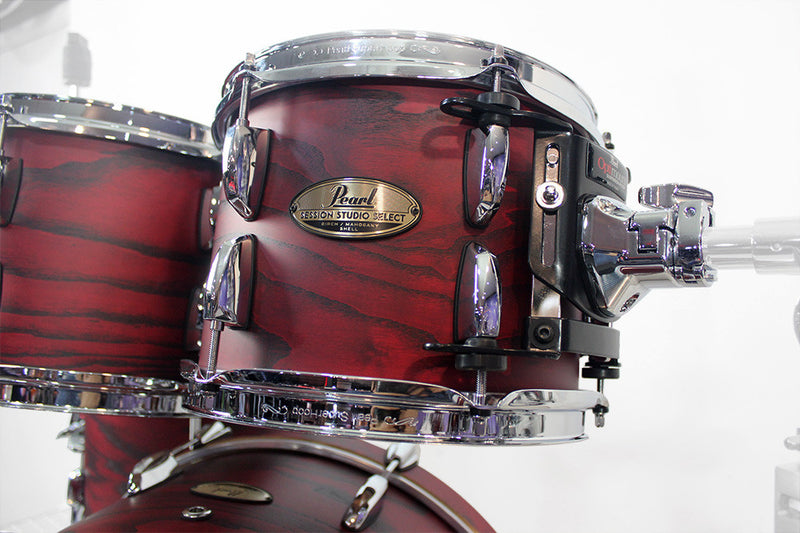 Pearl Session Studio Select Series 4-piece Drum Shell Pack - Scarlet Ash