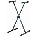 Quik Lok T10BK Single Braced T-Rex Keyboard Stand
