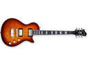 Hagstrom Ultra Max Series Electric Guitar, Golden Eagle Burst Gloss