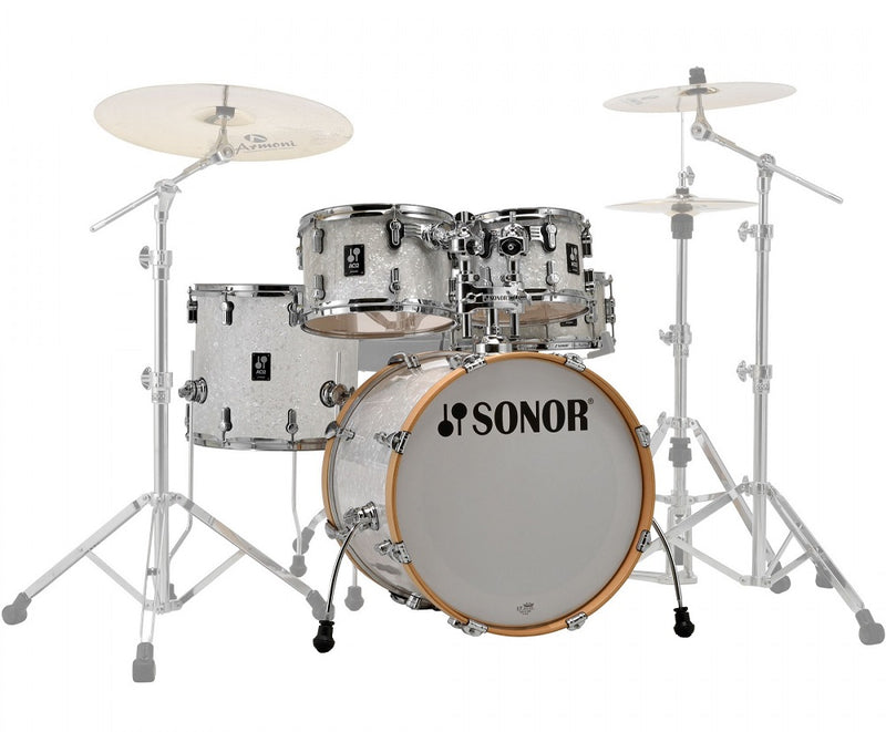 Sonor AQ2 Series 5-Piece Studio Set - White Pearl