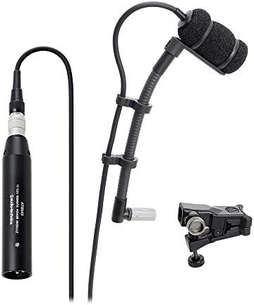 Audio-Technica ATM350U Cardioid Condenser Instrument Microphone with Universal Clip-on Mounting System