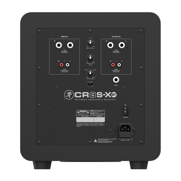 Mackie CR8S-XBT 8'' Active Reference Multimedia Subwoofer