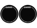 Evans EQPB1 EQ Black Nylon Patch (2/pack)