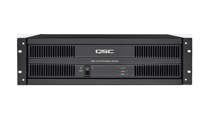 QSC ISA300Ti 2-Channel Power Amplifier 300w/70v