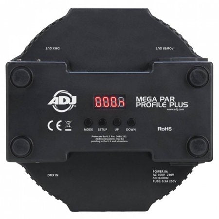 American DJ Mega Flat Pak 8 Plus - 8x Par Cans With Bag & Cables