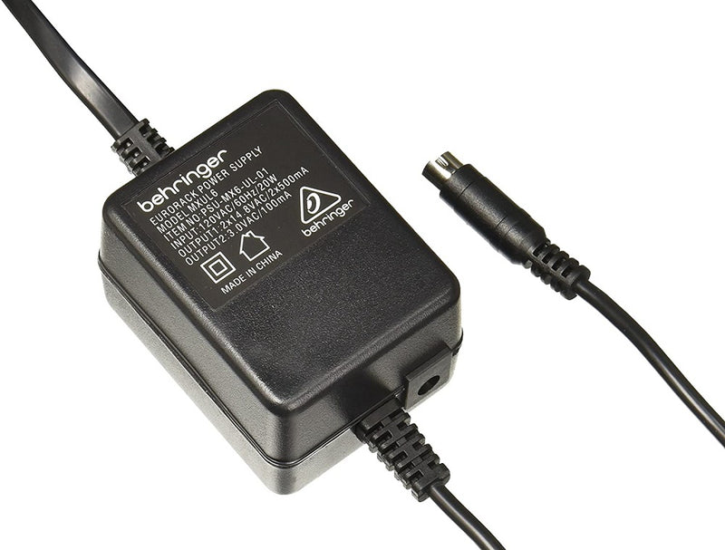 Behringer MXUL6 Power Supply AC Adapter For Xenyx 1202FX / 1002FX / UB1202FX (Used)