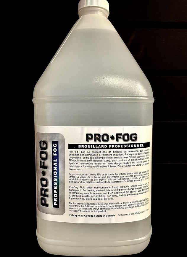 Pro-Fog Fluid, Water Base - 4 Liters