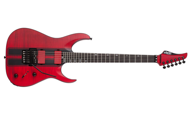Schecter 1523-SHC Banshee GT Electric Guitar - Trans Red