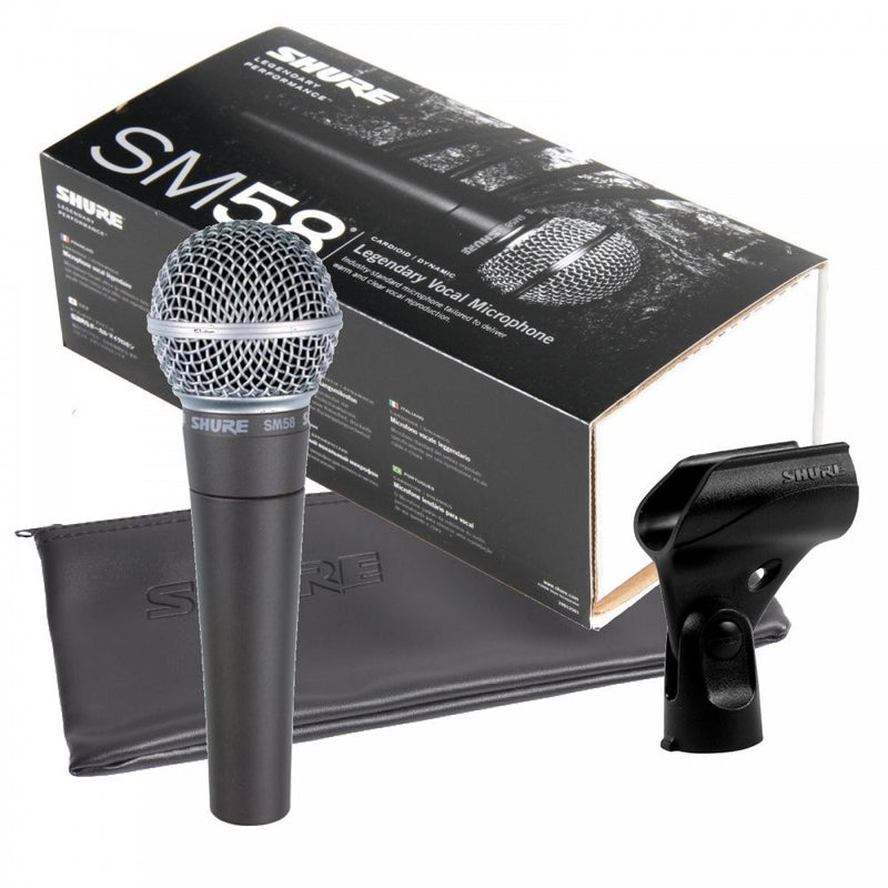 Shure SM58 Dynamic Cardioid Vocal Microphone