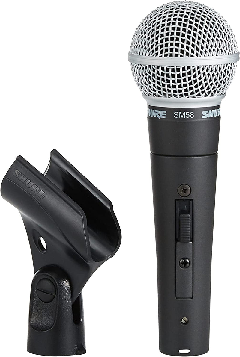 Shure SM58S Cardioid Dynamic Microphone with ON/OFF Switch