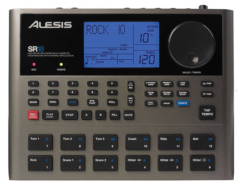 Alesis SR-18 24 Bit Stereo Drum Machine
