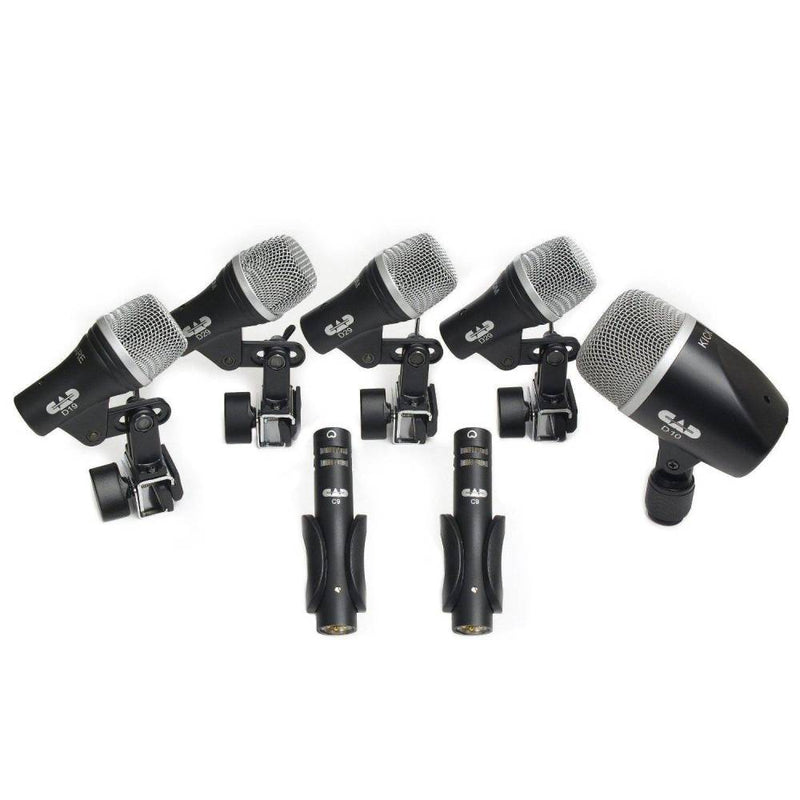CAD Stage7 7-Piece Drum Microphone Pack