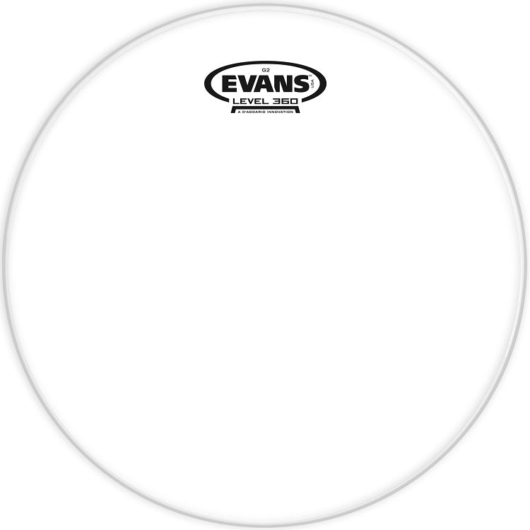 Evans TT16G2 16'' Batter Tom Drum Head - Clear
